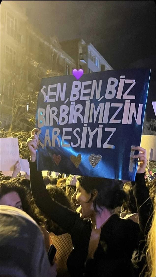 1nuyys's tweet photo. Her koşulda kız kardeşlerinin yanında olan ve haklarını arayan, ayakları üstünde duran emekçi ve güçlü biz kadınların günü  KUTLU OLSUN💜 https://t.co/LX7uDEdGXH