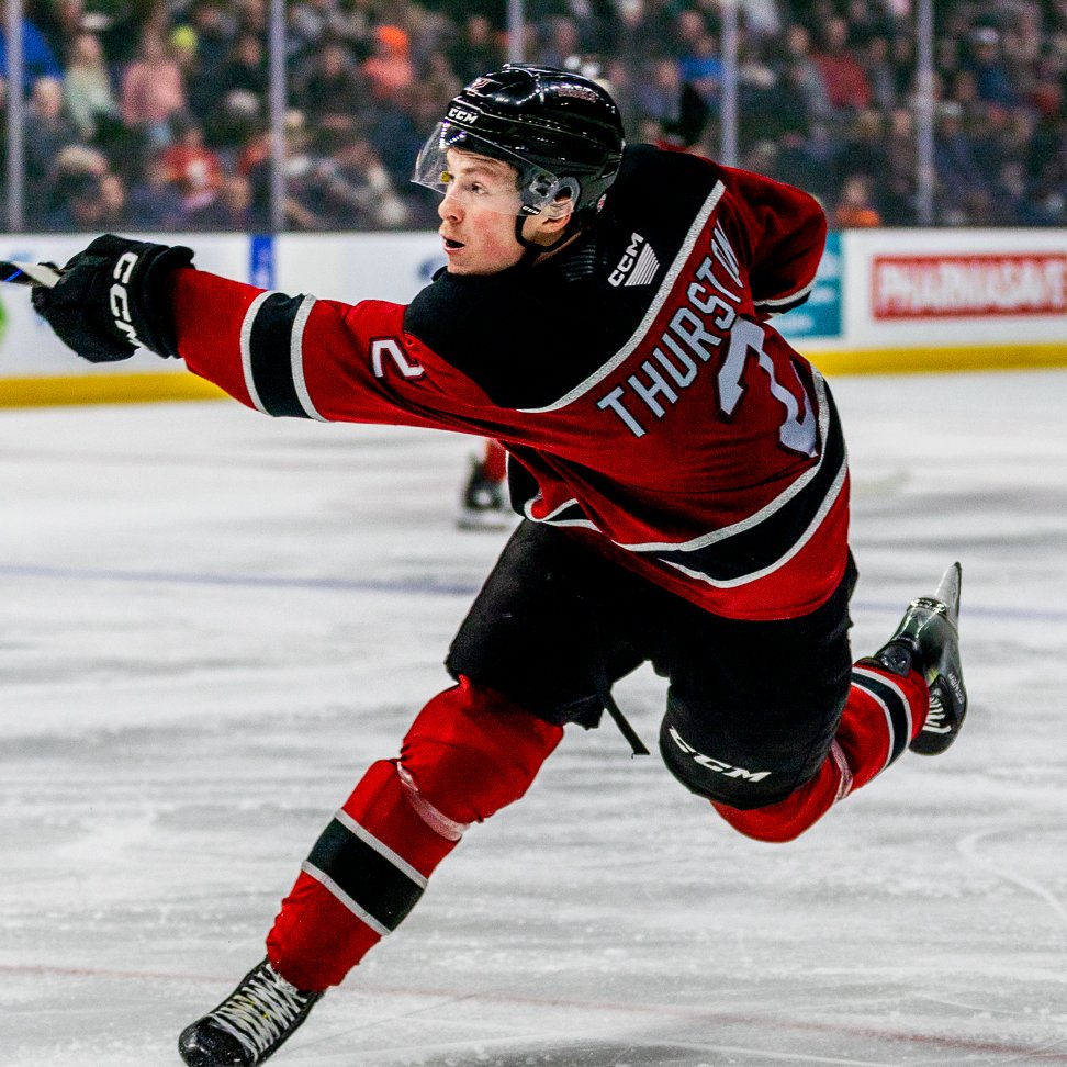 Congrats to <a href="/Rebelshockey/">Red Deer Rebels</a> defencemen Doogan Pederson who played in career game #100 Tuesday vs. Brandon, and Derek Thurston tonight vs. Medicine Hat 

#RDREBELS I #WHL