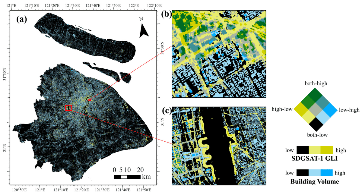 RemoteSens_MDPI's tweet photo. 🏢🏤 Integrating NTL Intensity and #Building #Volume to Improve the #BuiltUp Areas’ Extraction from #SDGSAT1 GLI Data
✍️ Shaoyang Liu et al.
🔗 https://t.co/K8kz4ypj1Q https://t.co/NIysMlJBJ0