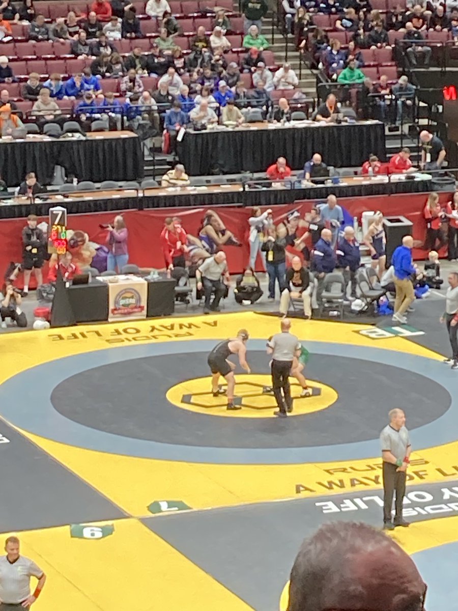 ADEastKnox's tweet photo. BLAKE: Blake with the PIN. Of his opponent with :09 left in the 1st period. Way to go Blake!  This means Blake will be wrestling again tomorrow morning in the consolation bracket. I cannot be here for that, so please follow Lindsay Bush’s Facebook page! #GoBlake https://t.co/52V80BmrSu