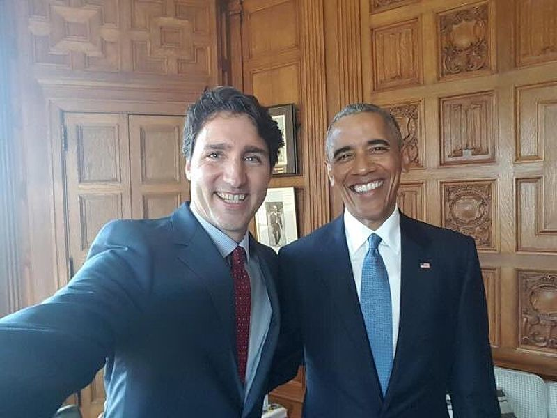 canadianpoli's tweet photo. I loved this bromance. #PMTrudeau #Trudeau https://t.co/dr0tR35V3V