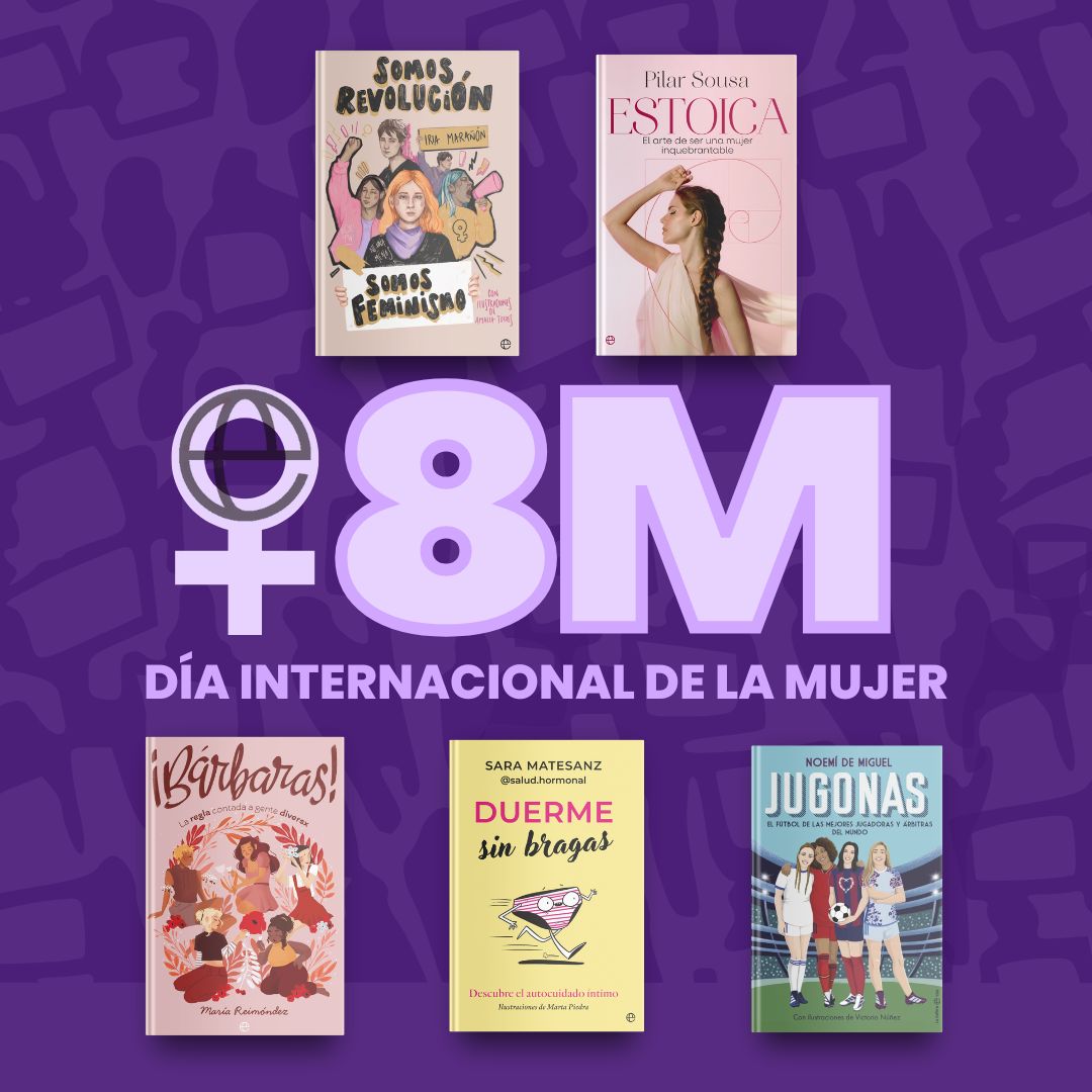 esferalibros's tweet image. 📚♀️💜 #8M  Día Internacional de la Mujer #librosrecomendados #lecturasrecomendadas #Diadelamujer #DiaInternacionalDeLaMujer