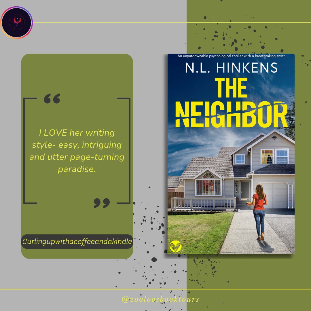 ZooloosBT's tweet photo. Today the book tour for #TheNeighbor saw fab posts by #penfoldlayla @songra28 @CurlingUpWithAC ~ You can see all the posts here ~ https://t.co/qNTqvCNNFY
Tomorrow #Charliebeesbooks @momobookdiary will join the tour! - see you then!
@NormaHinkens @JoffeBooks
#ZooloosBookTours https://t.co/IHroW4RxKG