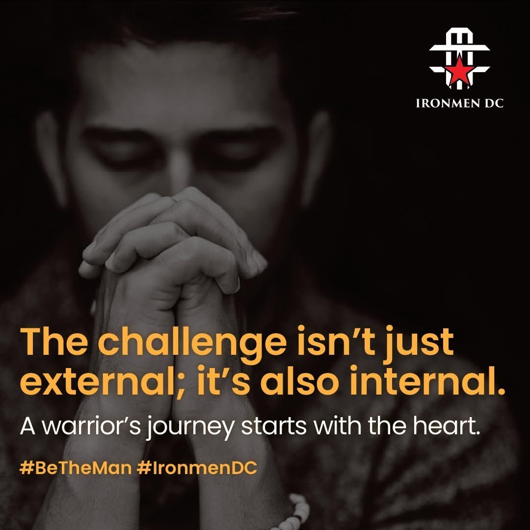 ironmen_dc's tweet photo. True transformation happens in the heart. It’s not about outward success; it’s about internal strength, integrity, and purpose. Lead with a heart devoted to God’s will.

"Above all else, guard your heart, for everything you do flows from it."
— Proverbs 4:23

#betheman #ironmendc https://t.co/rJ5eSjEmLr