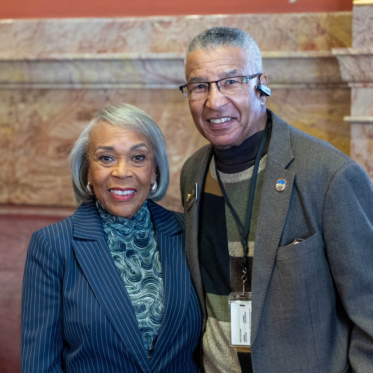 My good friend Janet Buckner retired from the Senate before we had a chance to honor years of service to the State.  But she came back for a day, so we took the opportunity to read tributes in her honor and give speeches praising her.  I was very happy to see her again. #COLeg