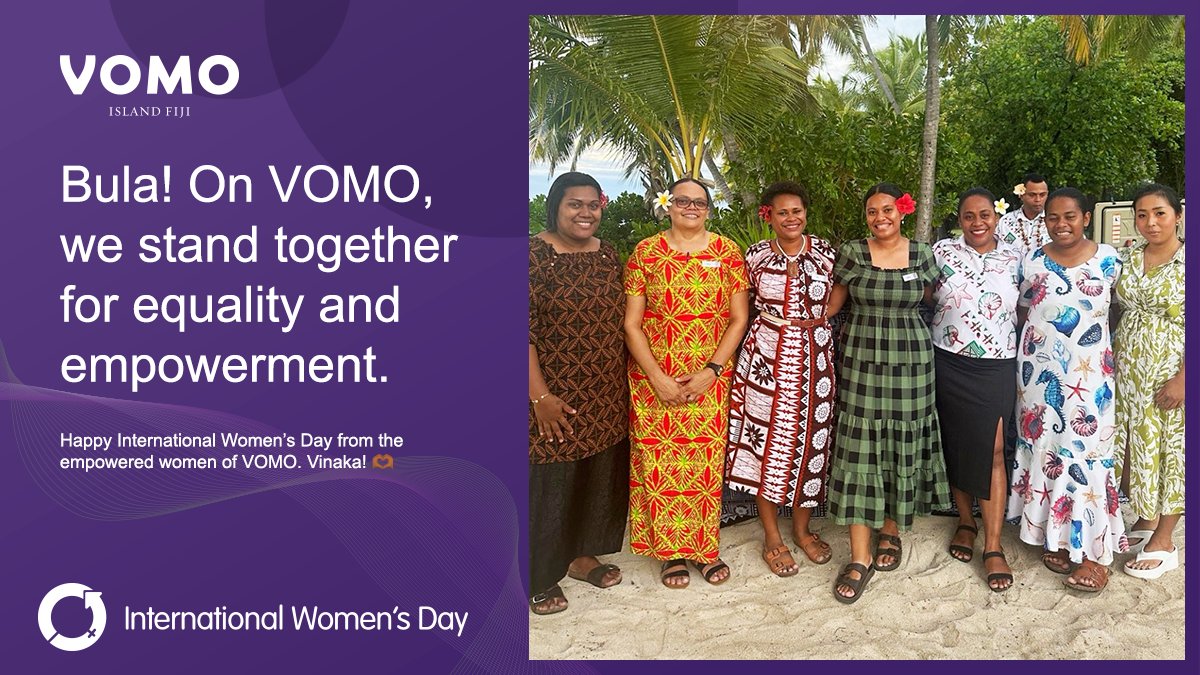 Celebrating #InternationalWomensDay together. Vinaka! 🫶

#Fiji #AccelerateAction #IWD2025
