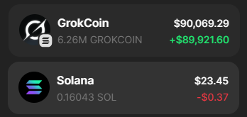 auguste_trading's tweet photo. #GROKCOIN my ride or die – not dumpin’ this gold, hands stayin’ locked. 

Watch it flip the game – we’re goin’ full send. https://t.co/fS7ETlkB4A