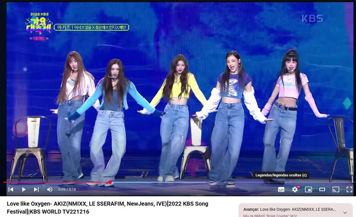 i want to see a performance like this with menbers form the 5th gen girl groups