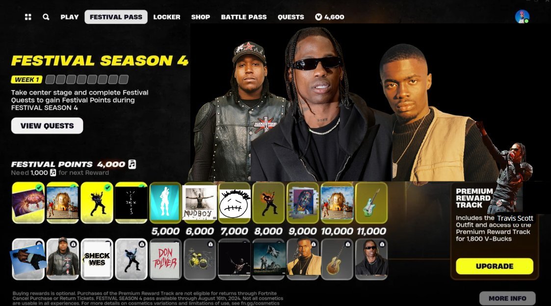 is travis in the fortnite item shop? tweet media