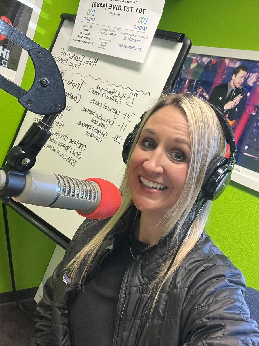 It’s Miracle Maker Radiothon Day! I’m live with my friend Trevor D until 5 raising money for Sanford Children's. 

Give us a call to donate at 701-757-4483 or hop online xl93.com