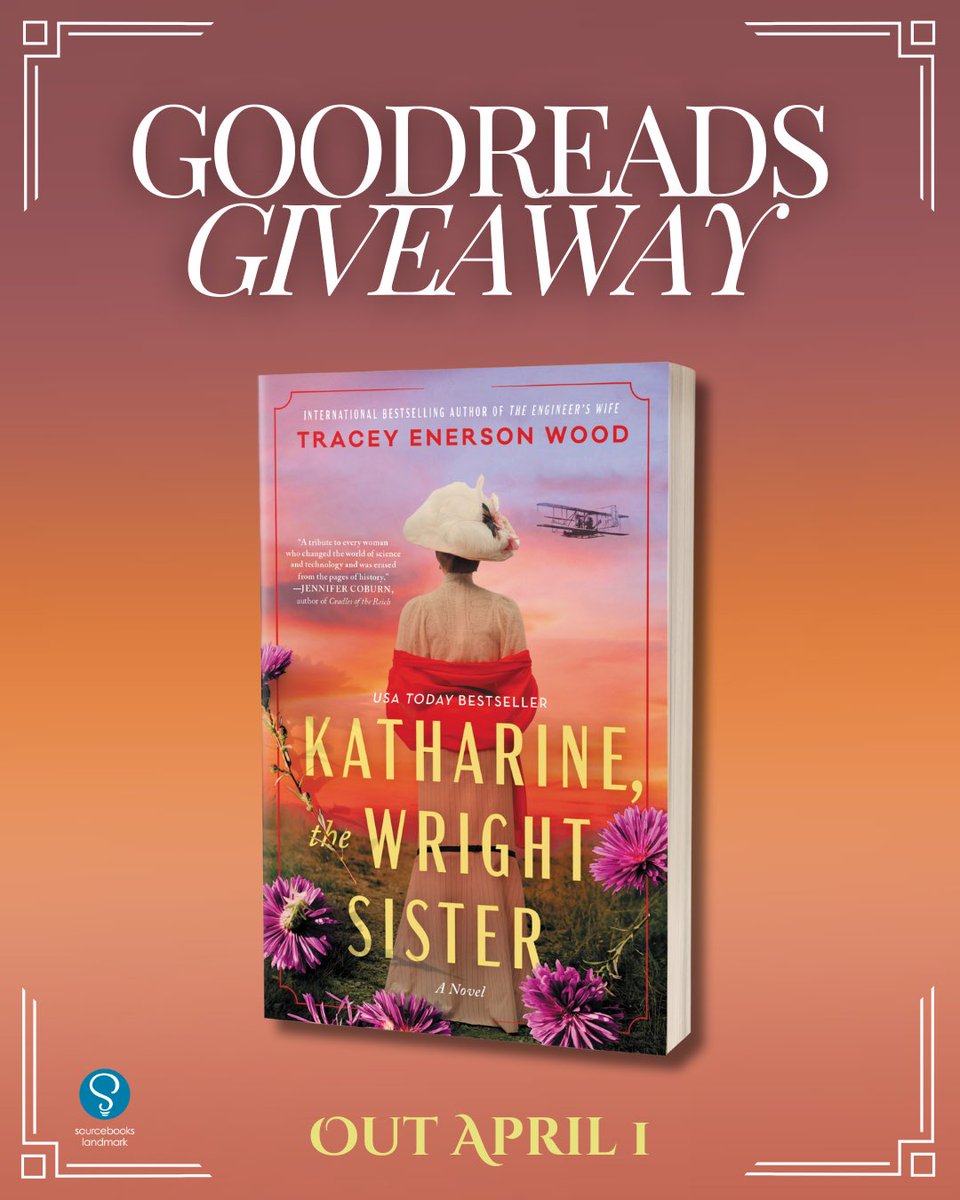 March is Women’s History Month! And #KatharinetheWrightSister will be arriving in trade paperback April 1. To celebrate, enter this #giveaway for a free copy.

goodreads.com/giveaway/show/…