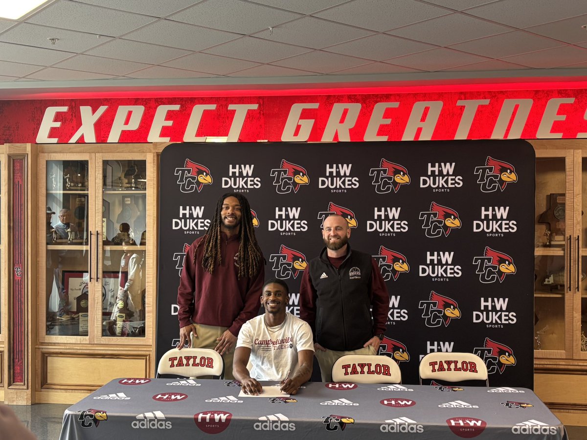 Taylor Co. Football (@tccardinalsfb) on Twitter photo It was definitely a CARD DAY!🔥 Mr. Do EVERYTHING, <a href="/coulterjaquon1/">Jaquon (JQ) coulter</a> , is officially headed to <a href="/CvilleTigersFB/">Campbellsville Football</a>! We got to watch him dominate on Fridays, now we get to watch him do it on Saturdays! #TCtoCU #TCPride It was definitely a CARD DAY!🔥 Mr. Do EVERYTHING, <a href="/coulterjaquon1/">Jaquon (JQ) coulter</a> , is officially headed to <a href="/CvilleTigersFB/">Campbellsville Football</a>! We got to watch him dominate on Fridays, now we get to watch him do it on Saturdays! #TCtoCU #TCPride