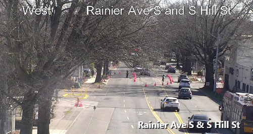在S Walker St的Rainier Ave