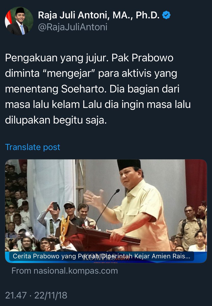 realfedinuril's tweet photo. Gue juga gak pernah terbayangkan empat personil tim Indonesia’s FOLU Net Sink 2030 dukung penculik. 
Cc @psi_id @RajaJuliAntoni @Andy_Budiman_ @kokokdirgantoro @sigitwid https://t.co/5arrdb5fXo