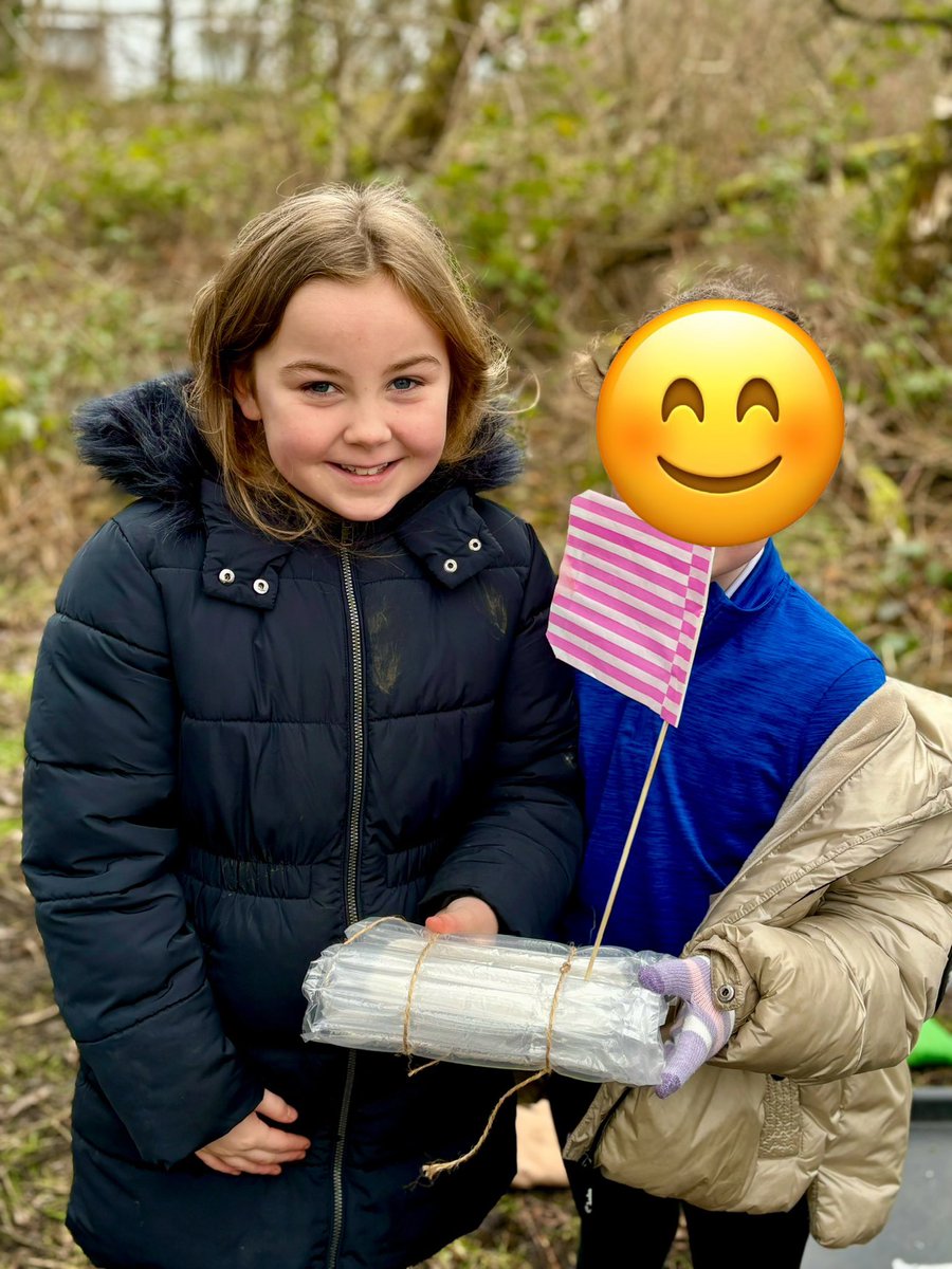 Anto_P5's tweet photo. For outdoor learning this week we made Viking longships then tested them to see if they could sail on  water https://t.co/XlADUh4Xak