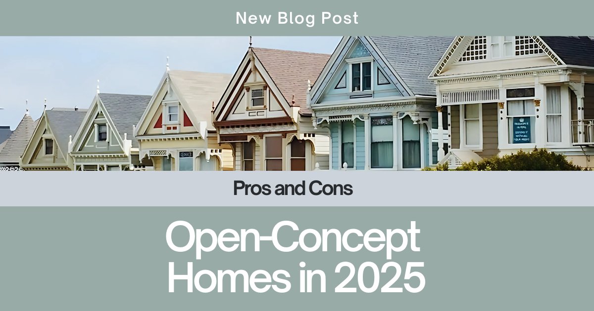 DianeCastroTeam's tweet photo. Is an open-concept home right for you in 2025? 🤔✨ Explore the pros and cons of this popular design trend and decide if it fits your lifestyle! 🏡

🔗 Read Blog: https://t.co/73manu2B36

#OpenConceptHomes #HomeDesign #2025Trends #RealEstate https://t.co/YchxkcOatn