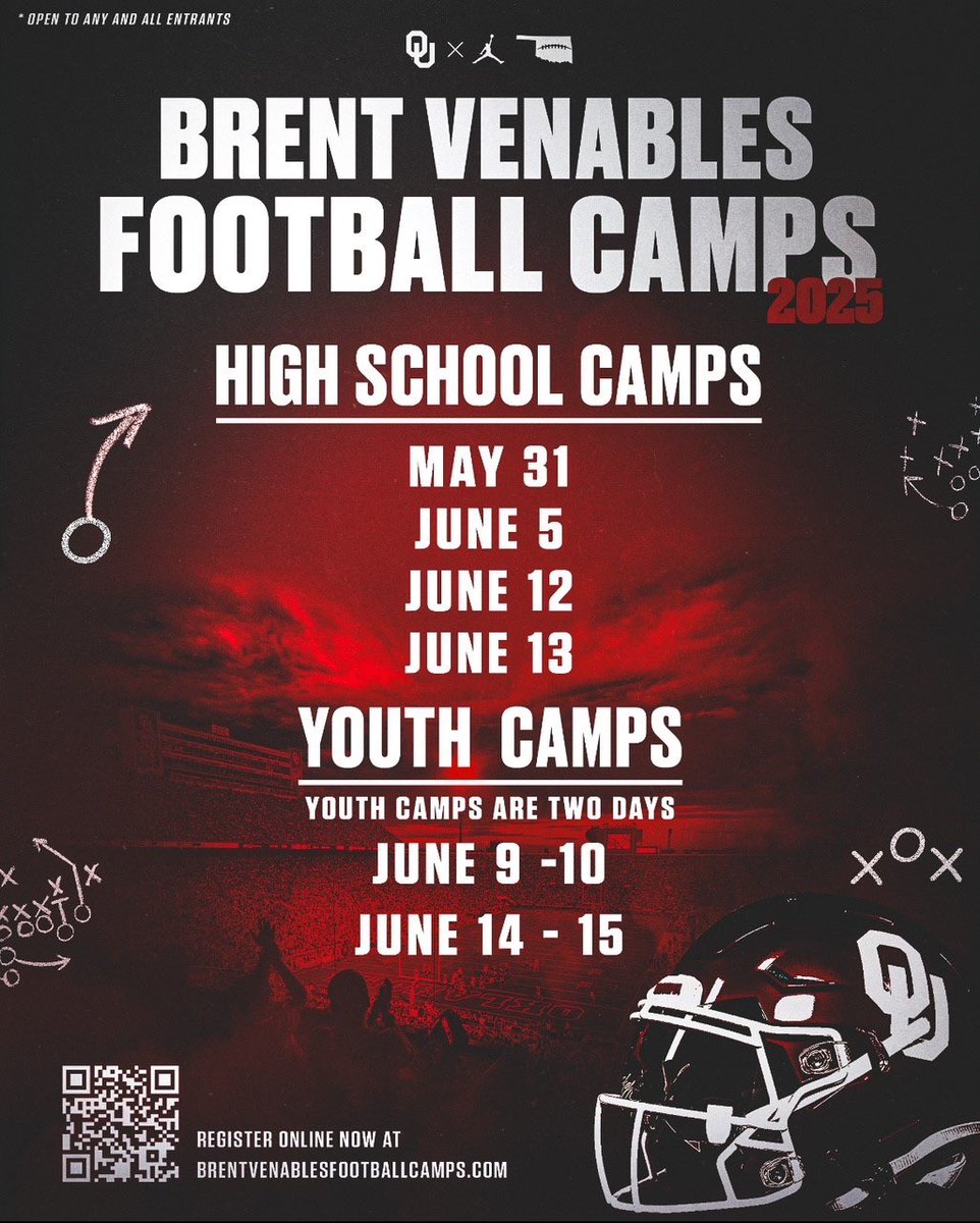 Grayson Gordon 2029 (@graysongordon80) on Twitter photo Thank you Coach Greg Nation for the invitation to the Oklahoma University football camp! I look forward to meeting everybody this summer 🔥#BOOMER 🏈
<a href="/Nation21Greg/">Greg Nation</a> <a href="/CoachVenables/">Brent Venables</a> <a href="/JOE_JON_FINLEY/">Joe Jon Finley</a> <a href="/MiguelChavis65/">Coach Miguel Chavis</a> <a href="/OU_CoachB/">Bill Bedenbaugh</a> <a href="/coach_bhall/">Brandon Hall</a> <a href="/DeMarcoMurray/">DeMarco Murray</a> <a href="/CoachEmmett/">Emmett Jones</a> <a href="/CoachToddBates/">Todd Bates</a> Thank you Coach Greg Nation for the invitation to the Oklahoma University football camp! I look forward to meeting everybody this summer 🔥#BOOMER 🏈
<a href="/Nation21Greg/">Greg Nation</a> <a href="/CoachVenables/">Brent Venables</a> <a href="/JOE_JON_FINLEY/">Joe Jon Finley</a> <a href="/MiguelChavis65/">Coach Miguel Chavis</a> <a href="/OU_CoachB/">Bill Bedenbaugh</a> <a href="/coach_bhall/">Brandon Hall</a> <a href="/DeMarcoMurray/">DeMarco Murray</a> <a href="/CoachEmmett/">Emmett Jones</a> <a href="/CoachToddBates/">Todd Bates</a>