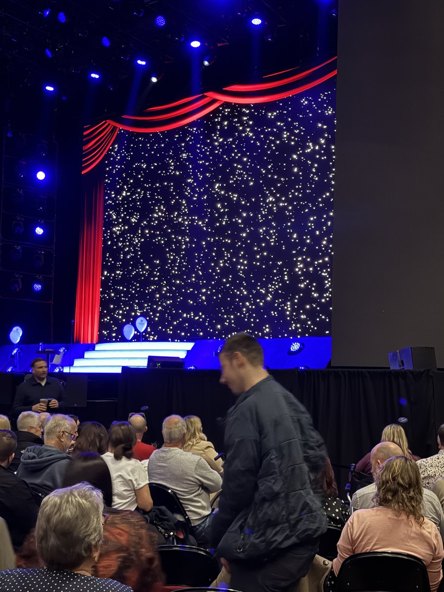 Peter Kay is certainly packing them in…think I bought these tickets about 3 years ago