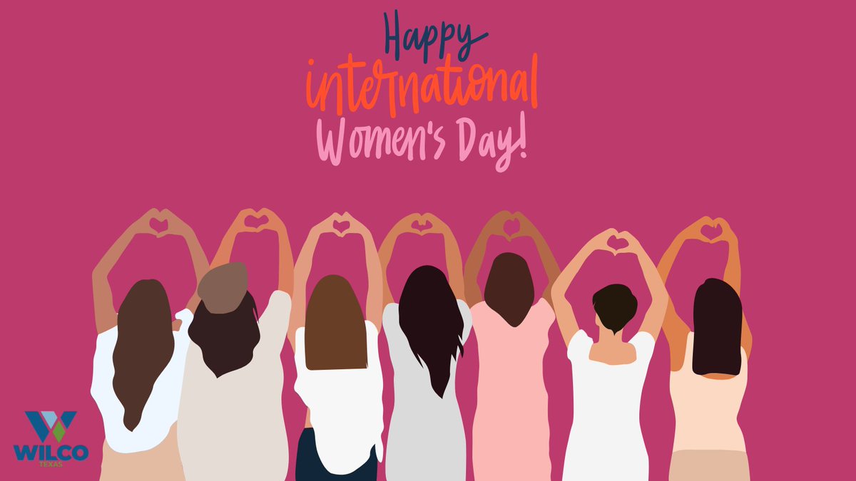 Happy #InternationalWomensDay! Today, we celebrate the incredible achievements of women around the world and right here in Williamson County. We are proud to share that 46% of our workforce is made up of talented and inspiring women!
