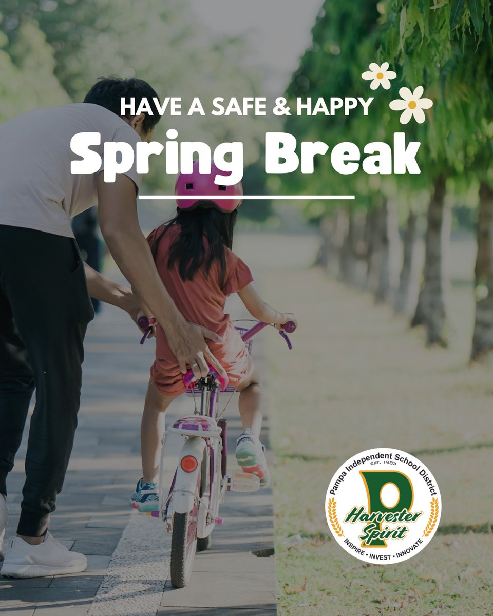 Spring break is here! Enjoy the well-deserved time off. We’re excited to hear about your adventures when students return on March 17th!

#SpringBreak