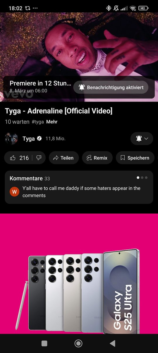 KIWissenKI's tweet photo. 🚀 $JAM BREAKOUT INCOMING?
Tyga's new track Adrenaline is set to drop soon, featuring Geojam! With millions of fans tuning in, this could bring massive exposure to $JAM.
#geojam @geojamofficial
#Geojam #Tyga #JAMtoken #Crypto #Altcoins https://t.co/qySsC608sz