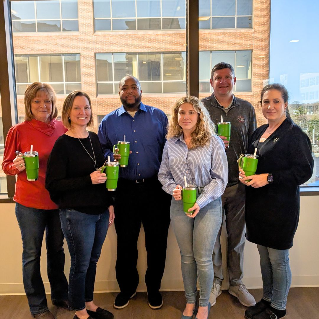 ParksideBank's tweet photo. Happy Employee Appreciation Day! Today, we celebrate the incredible team that makes Parkside thrive. As a token of our appreciation, Parksiders received green branded Yeti's filled with some sweet treats inside. #employeeappreciationday #PFBT #PFBTSTL #PFBTDenver #PFBTNH https://t.co/Yp4XXFwf5H