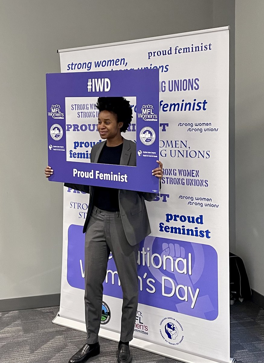 ATU1505's tweet photo. 🌸 This morning, the MFL Women's Committee hosted a fun and inspiring International Women's Day Breakfast, bringing together union sisters and allies to celebrate women's strength and solidarity! 💜💪
#winnipeg  #manitoba #mbpoli  #Brandon  #atu1505 @ndpcaucus @MFLabour https://t.co/oT9CayGkp1