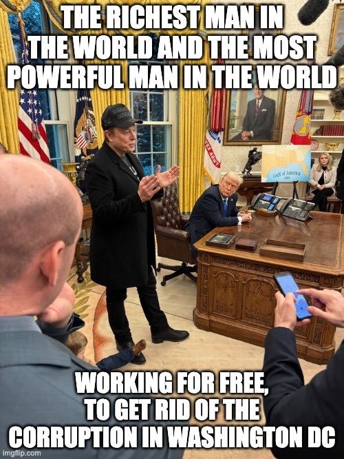 <a href="/elonmusk/">Elon Musk</a> <a href="/DOGE/">Department of Government Efficiency</a> Together they are gonna Make America Great Again