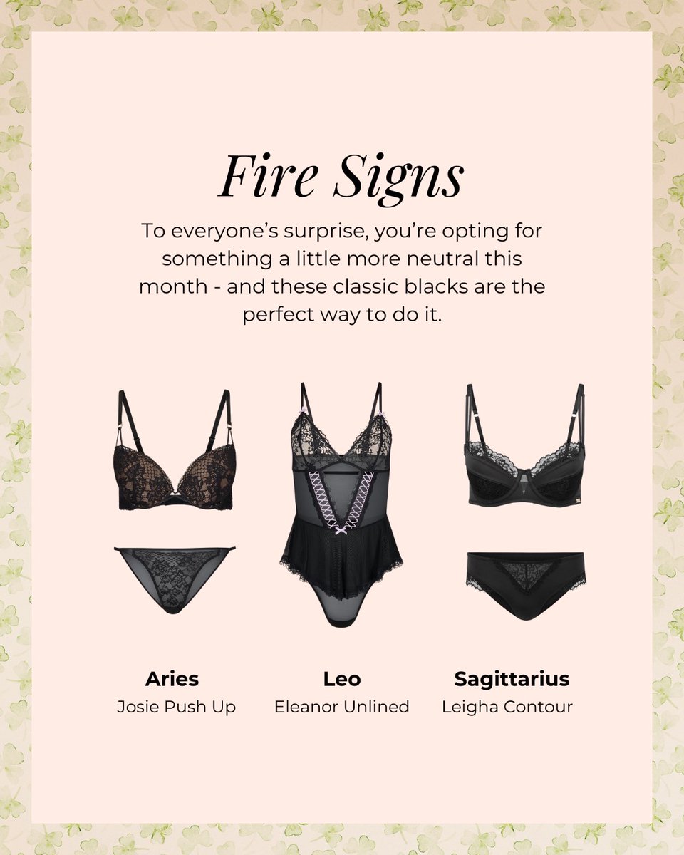 Feeling lucky this month? Swipe for your March Horoscope prediction and perfect product pairings. 💚🍀