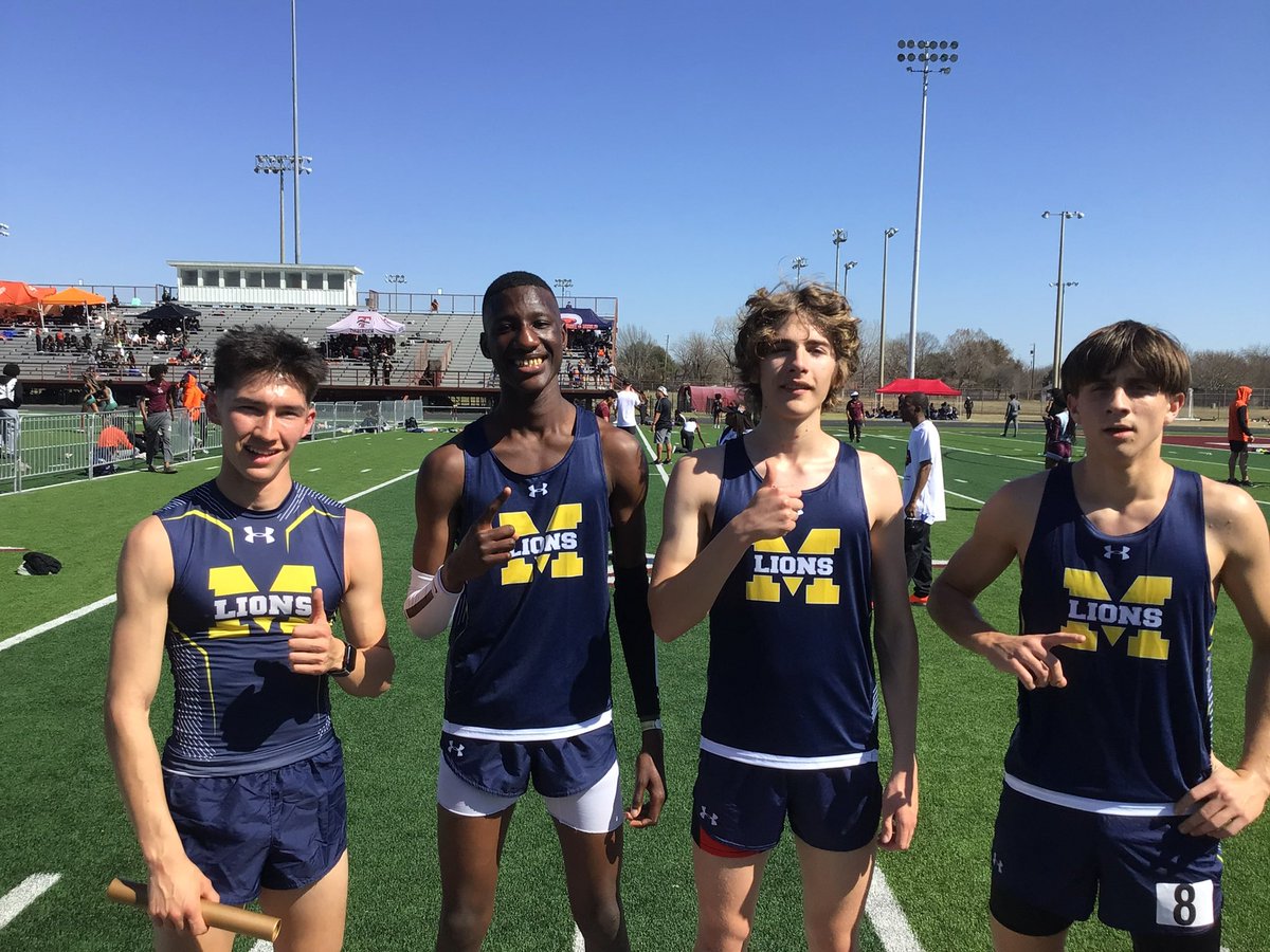 MHSLions_XC's tweet image. Last week, four cross country runners competed in the 4x800 and set a NEW SCHOOL RECORD!!! Congrats Trey Bachman, Ibrahima Traore, Martin Storaker, Spencer McGuire!⭐️ #PACKATTACK🦁🏃 #GRIT #GoldStandard〽️