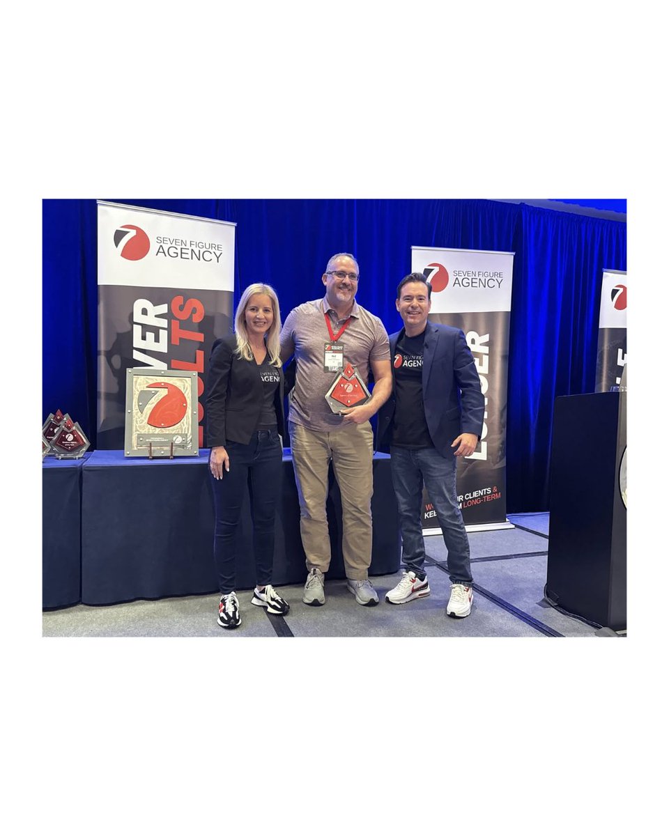 PracticePromos's tweet image. Practice Promotions was honored to be named 2025 Agency of the Year by 7 Figure Agency!

#sevenfigureagency