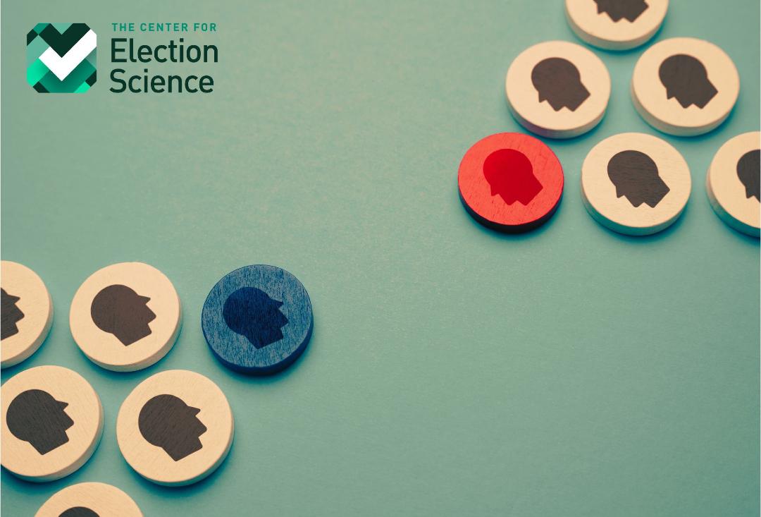 Plurality voting, the most common system in the U.S., forces voters to choose only one candidate, leading to vote splitting, unrepresentative winners, and polarization. This broken system often compels voters to choose the "lesser of two evils" instead of their true preference.