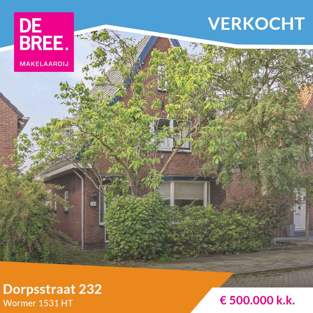 dbMakelaardij's tweet photo. 🎉 🏡VERKOCHT: Dorpsstraat 232, Wormer!🏡 🎉
Gefeliciteerd aan de nieuwe eigenaren! #deBreeMakelaardijZaanstad https://t.co/Nu8yMzij1q #deBreeMakelaardijZaanstad #Verkocht #Wormer https://t.co/WmQYnqLpzl