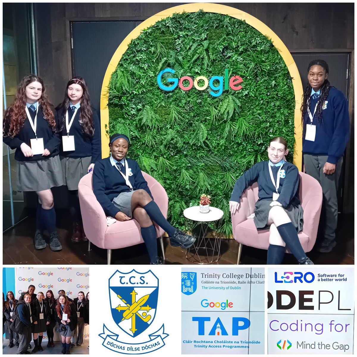 TCSTallaght's tweet image. Our TY girls were celebrating International Women's Day today with @tcddublin @AccessTCD and @Google
Thanks for hosting us and giving our girls the opportunity to represent us as well as they do!
Happy International Women’s Day to all our staff and students
💙🤍💛