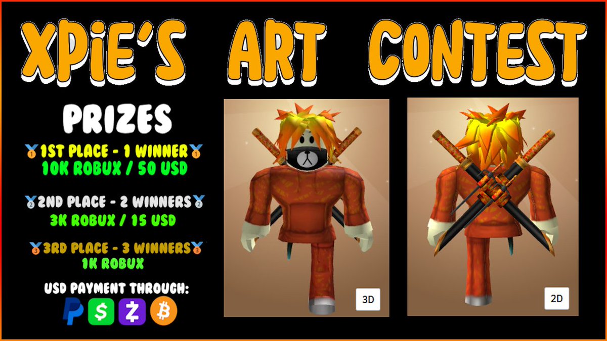 Xpie (Hosting Roblox Art Contest) tweet media