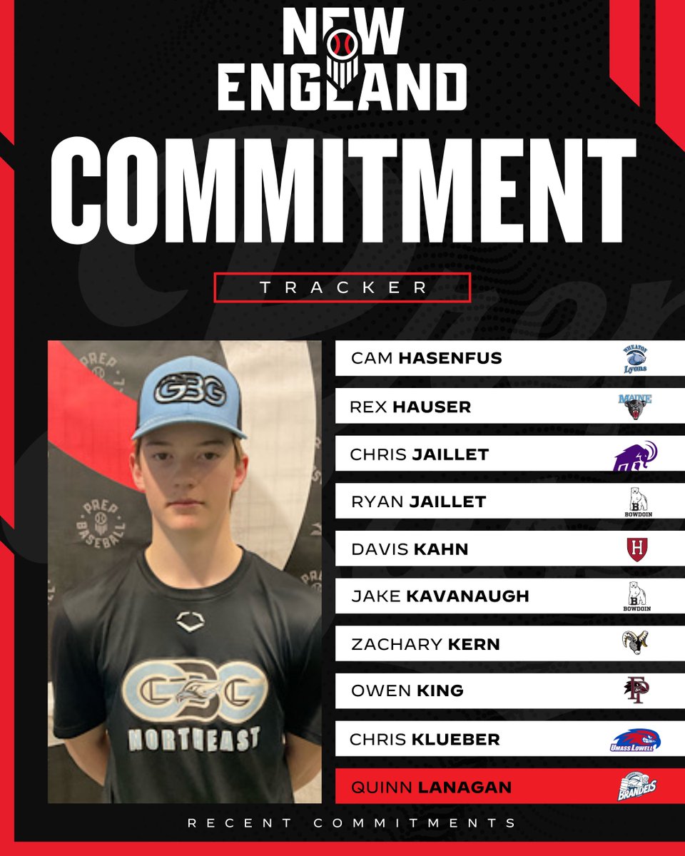 𝐂𝐨𝐦𝐦𝐢𝐭𝐦𝐞𝐧𝐭 𝐓𝐫𝐚𝐜𝐤𝐞𝐫

🙌 Congrats to the recent commits from New England‼️

📝 2025 Showcase Schedule:
🔗 loom.ly/IYiD9YM

#BeSeen