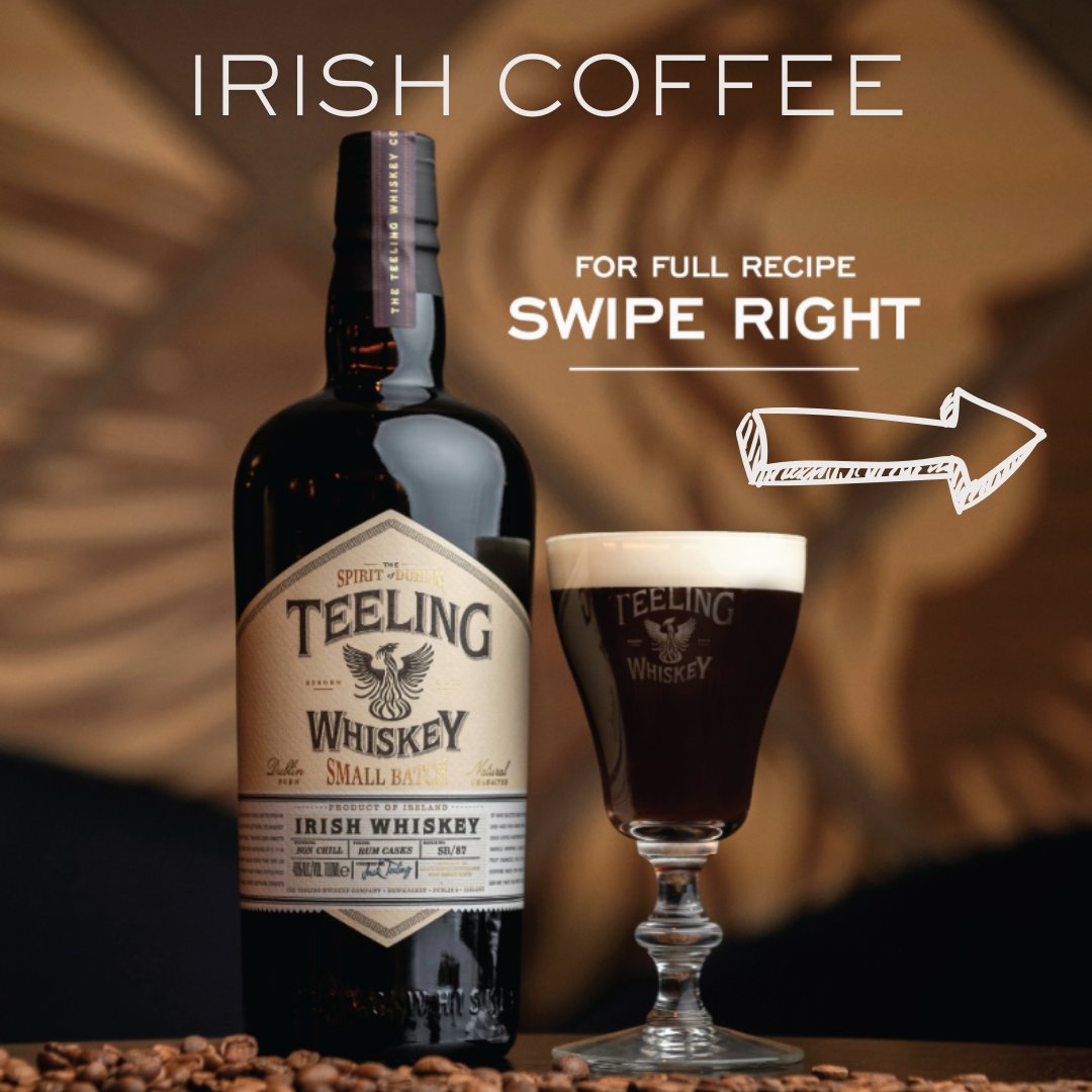 BrescomeBarton's tweet image. Elevate your Irish Coffee with a signature @Teelingwhiskey Twist! 
Swipe for the full recipe, and thank us later! 🤎

#irishcoffee #teelingwhiskey #smallbatch #whiskeycocktails #craftcocktails #irishwhiskey #cheers #spiritofdublin #teelingway #whiskeylovers #brescomebarton