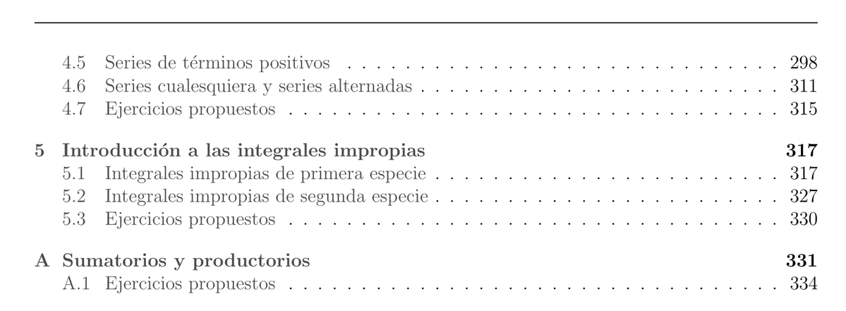 📌 Os comparto el índice de mi nuevo libro, "Aprender Cálculo de 1 Variable con Confianza" que combina rigor y cercanía para presentar el cálculo de un modo adecuado, con muchos ejemplos razonados y explicaciones claras. En definitiva, en mi línea. ¡Preparaos para aprender a