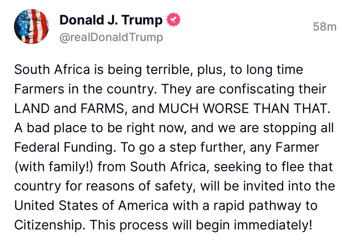 Slowly but surely the world is beginning to see what is happening in South-Africa. What a relief.