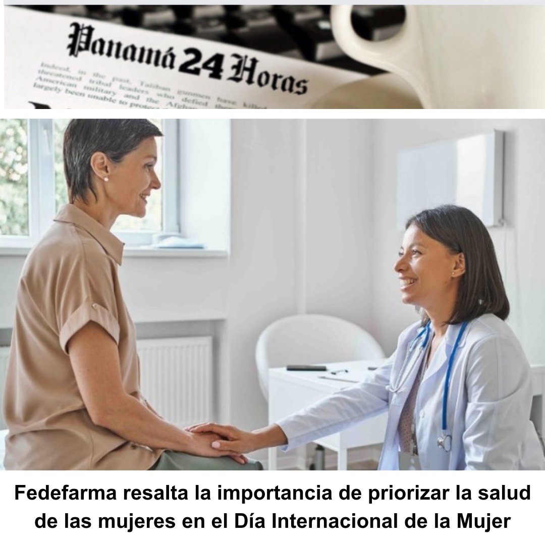 Panama24horas's tweet image. Fedefarma resalta la importancia de priorizar la salud de las mujeres en el Día Internacional de la Mujer panama24horas.com.pa/?p=273054