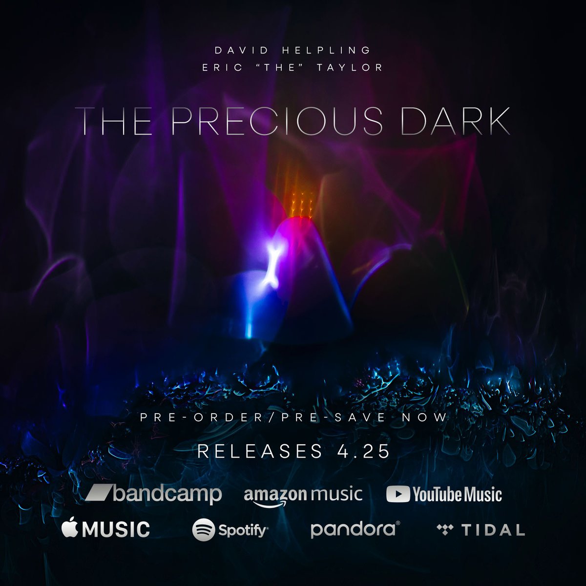 ✨“The Precious Dark” from David Helpling &amp; Eric “the” Taylor is available now for Pre-Order! orcd.co/the-precious-d… #AmbientElectronic #Ambient #MadeByHumans