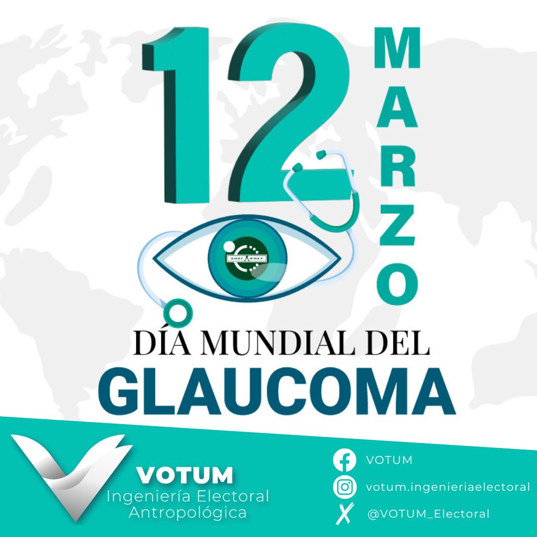 12 de marzo - Día Mundial del Glaucoma 

La prevención y el diagnóstico oportuno marcan la diferencia.

En #VOTUM creemos que la información es clave para tomar mejores decisiones. Hagamos conciencia, veamos hacia el futuro con claridad.