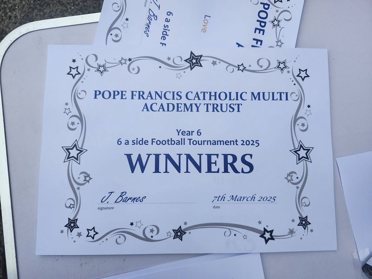 Pope Francis Catholic Multi Academy Trust tweet media