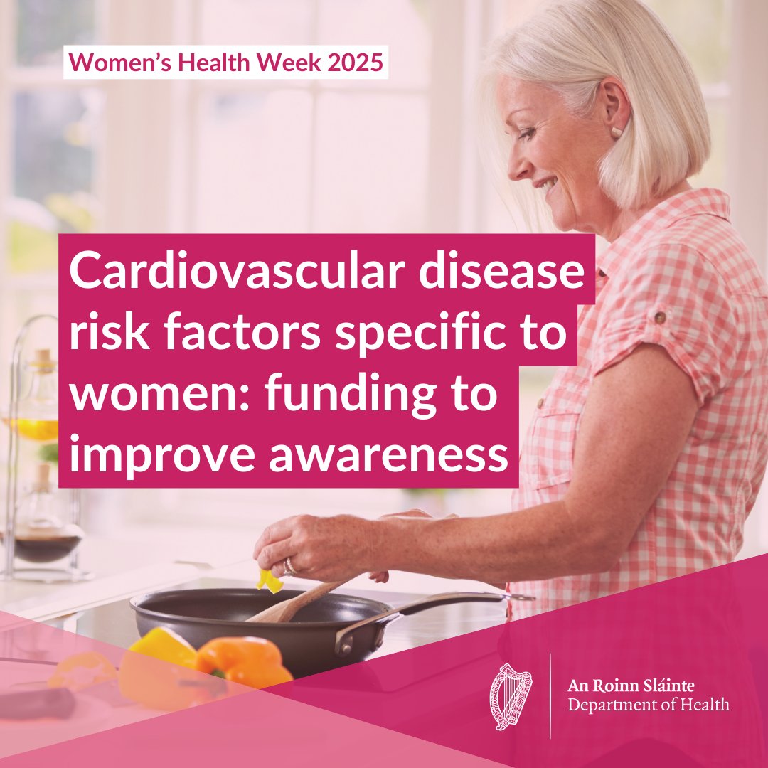 1 in 4 women in Ireland die from heart disease and stroke. The Women's Health Fund supported the Irish Heart Foundation's Her Heart Matters campaign to raise awareness of  risk factors and symptoms specific to women.