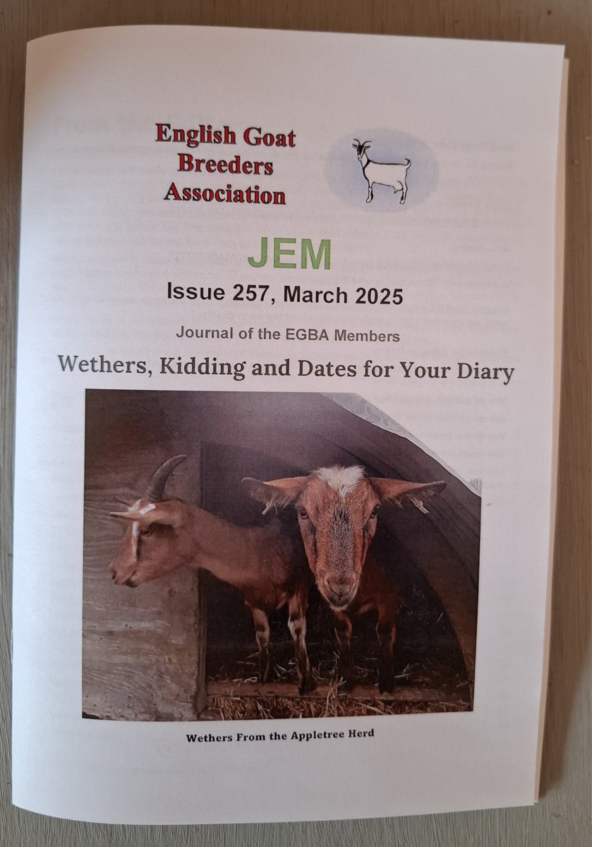 English Goat Breeders Association tweet media