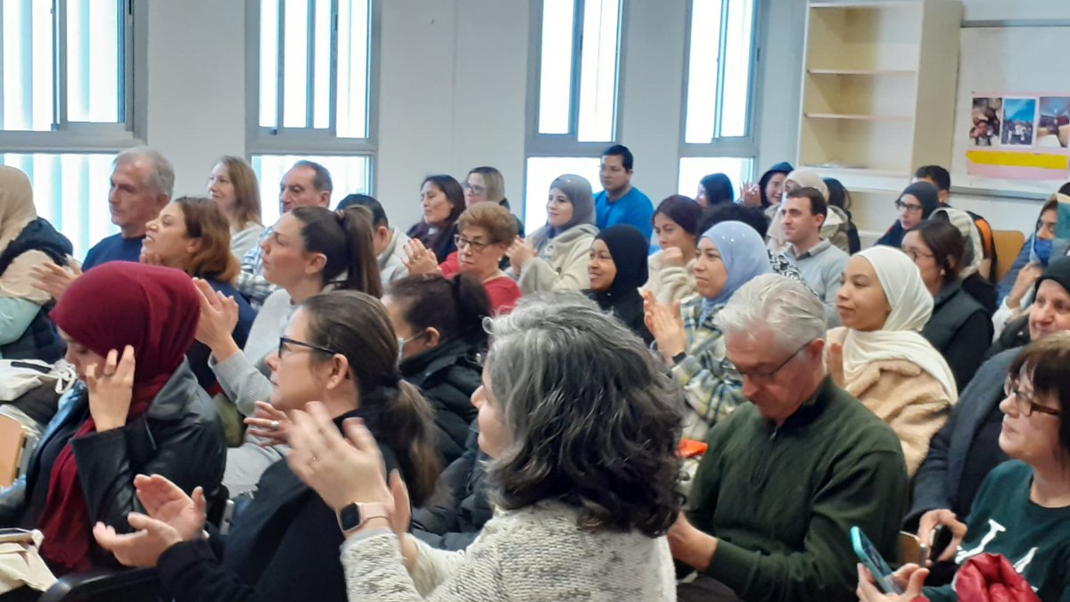 CfaCornella's tweet photo. Avui, vigília del #8M, hem organitzat un acte amb la periodista del @diariara @cristinamas_ i el testimoni d'una activista feminista palestina, en directe des de #Cisjordània. Les seves paraules ens han corprès,però són un exemple de lluita alliçonadora. @igualtatcat @educaciocat https://t.co/13Q6gYDPeV