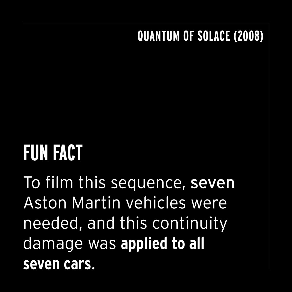 IntlSpyMuseum's tweet image. Introducing the Aston Martin DBS!

This car features continuity damage from its car chase through Italy. 🏁

On view now! #BondInMotion

@007