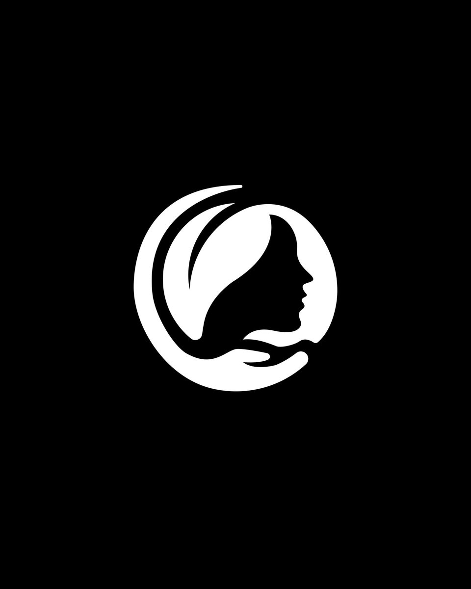 Not all logos require grids or the golden ratio, this logo is a perfect example of a no grid logo using the pen tool and the Bézier curve.