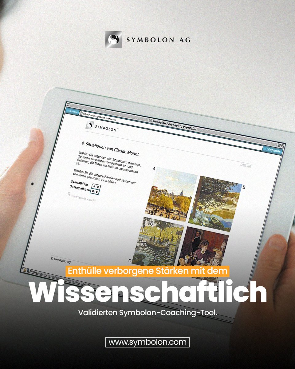 Erschließen Sie Potenziale mit Symbolon!

Kunstbasiertes Coaching deckt verborgene Stärken für die persönliche und Teamentwicklung auf. 

Entdecken Sie Ihre Tiefen mit diesem validierten Tool.

🔗symbolon-coaching.com

#symbolonmethod #coaching #teamcoaching #coachingwithart