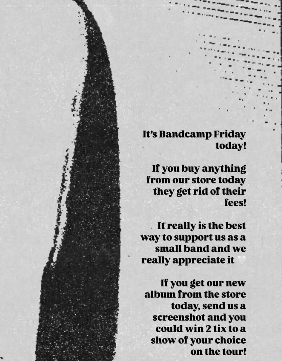 CP_Drums's tweet image. Available here: myonlysolution.bandcamp.com/merch?fbclid=P…

Today is Bandcamp Friday! All fees go straight to the band ( the way it should be ) and Bandcamp doesn't take a cut! 

If you're able to purchase our record either on CD or vinyl that would mean the world to us 🤍 

Any 2 tix to be won! 🤍